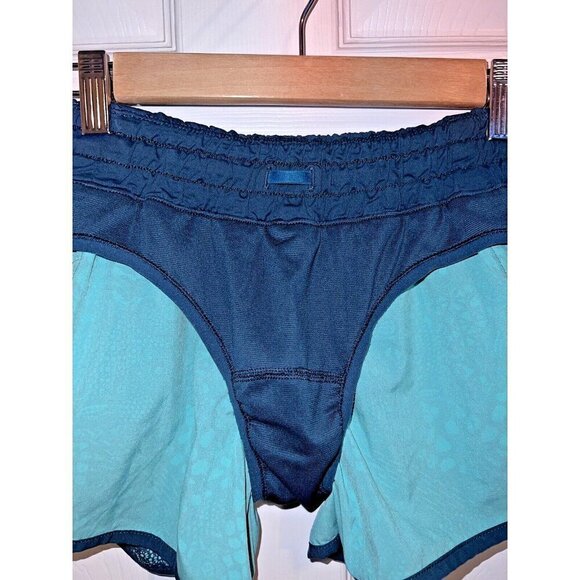 LULULEMON Tracker Short IV Pretty Lace Bali Breeze Alberta Lake Teal Running - Picture 8 of 10